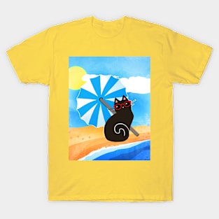 Kitty on vacation T-Shirt